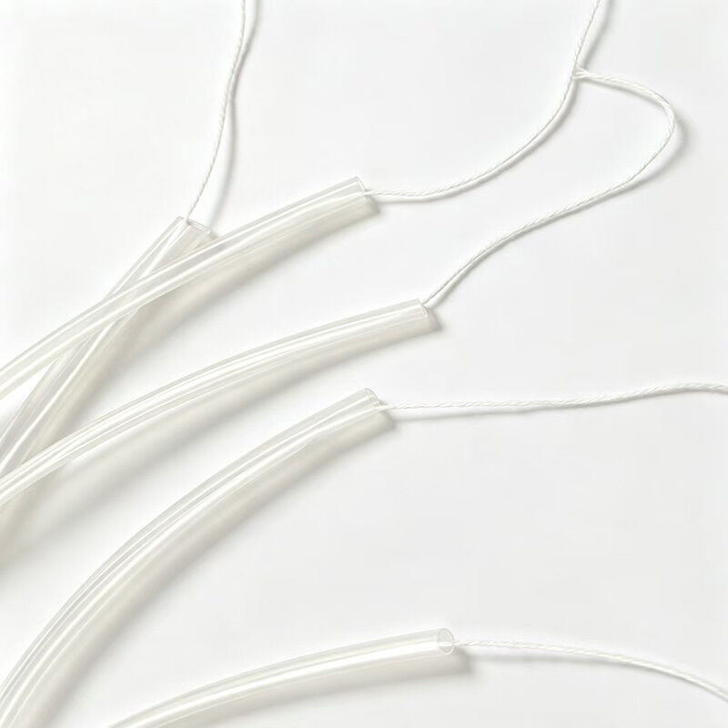 Flexible Transparent Heat Shrink Tubing Customized Transparent Heat Shrink Tube Waterproof With Pull Line