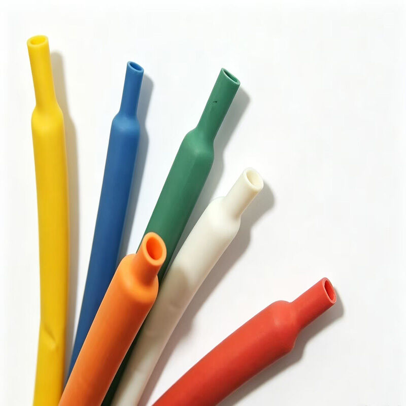 Fluororubber Heat Shrink Insulation Tubing RoHS Compliant Electrical Insulating Tube Sleeving High Temperature