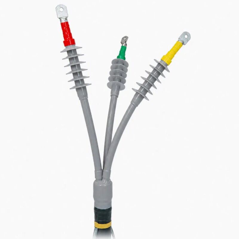 Outdoor Medium Voltage Cable Termination 35kV Cold Shrink Termination Kit UV Resistant